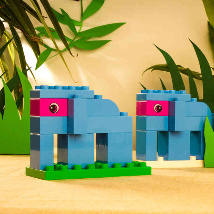 Строим слоненка c LEGO DUPLO!