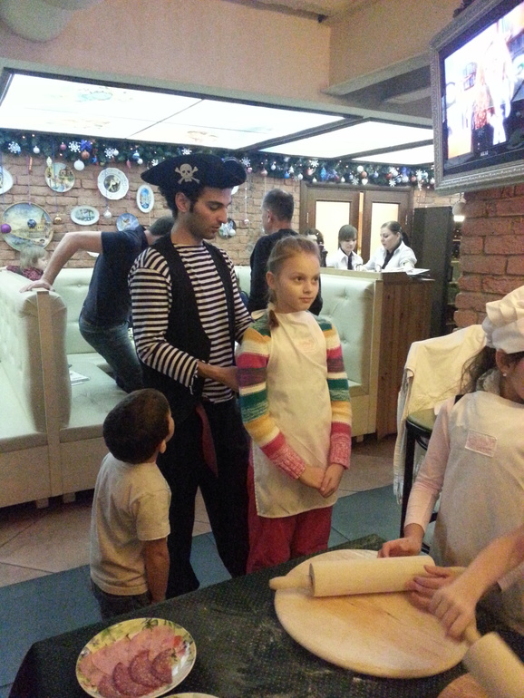 МК в итальянском ресторане.