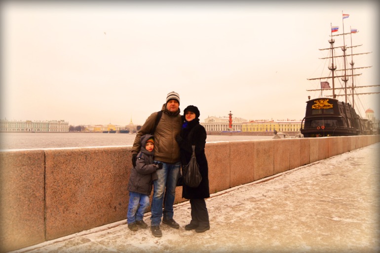 Короткие новогодние деньки в Петербурге