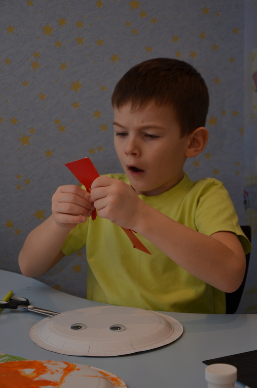 И наша поделка в сад