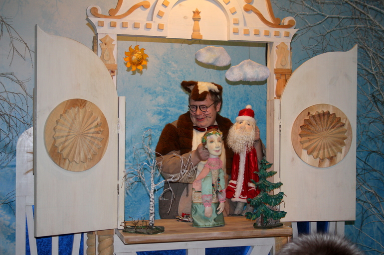 В гости к Снегурочке.....