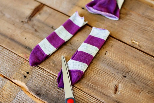 Зайцы из носков