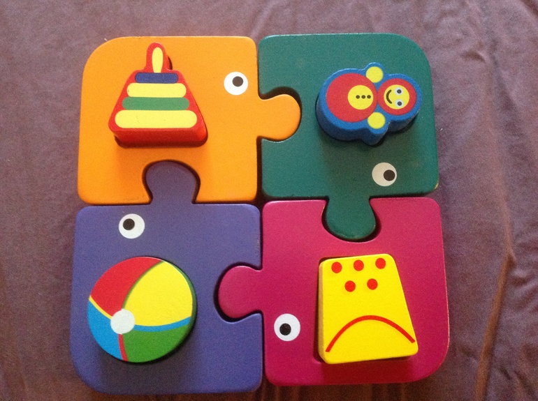 Книги-пазлы.