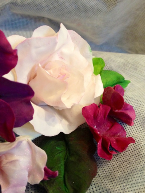 Цветы на торт