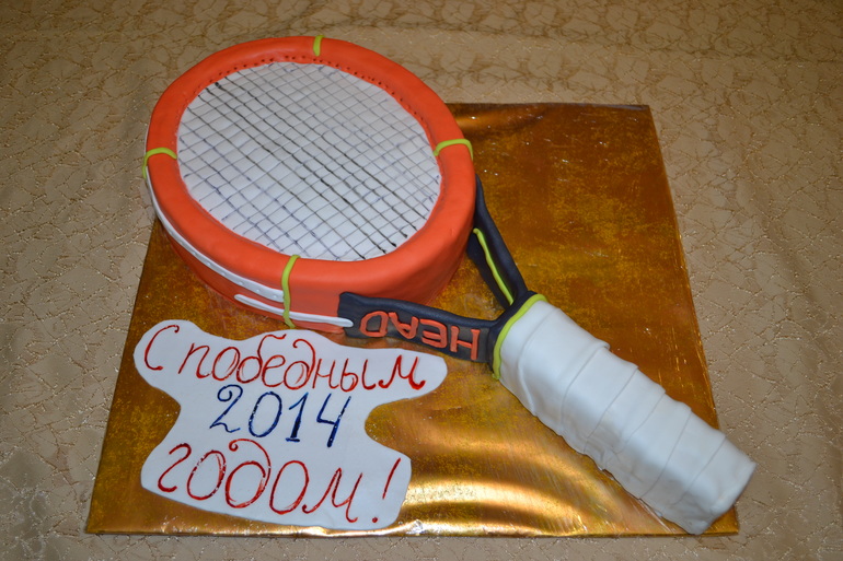 Тортик для теннисиста.