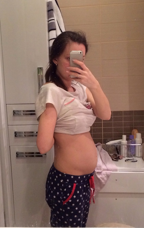 Животик в 18.2))