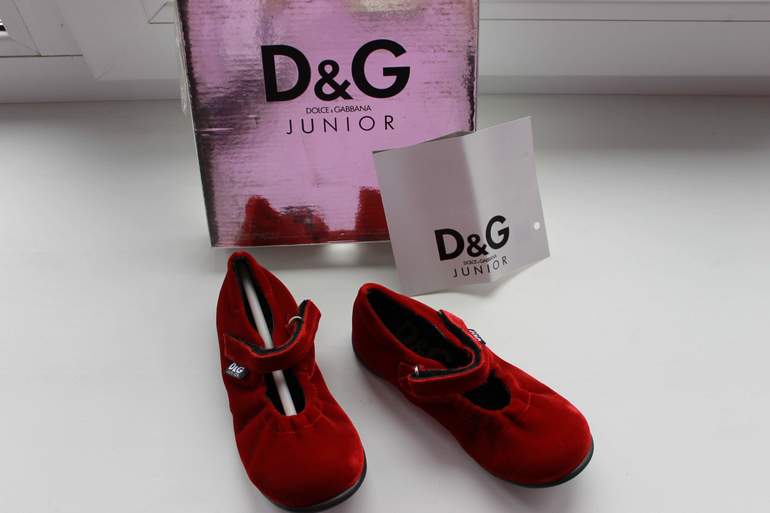 Бархатные туфельки от D&G - Италия
