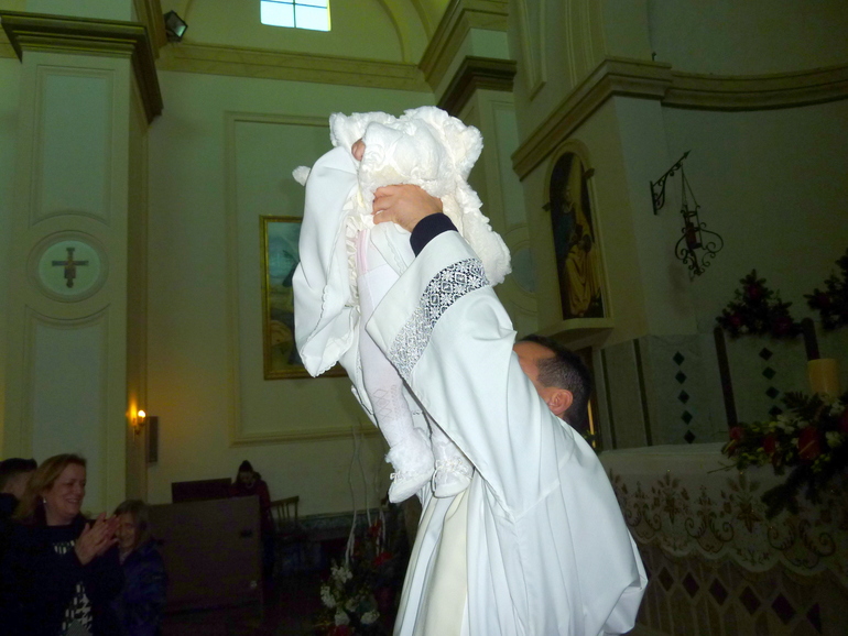 Крестины моей дочки Федерики Ксении