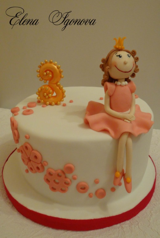 Торт для маленькой Принцессы!:)