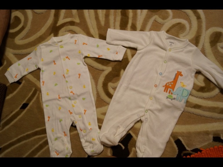 Наши первые покупки для сыночка от Сarter's!))