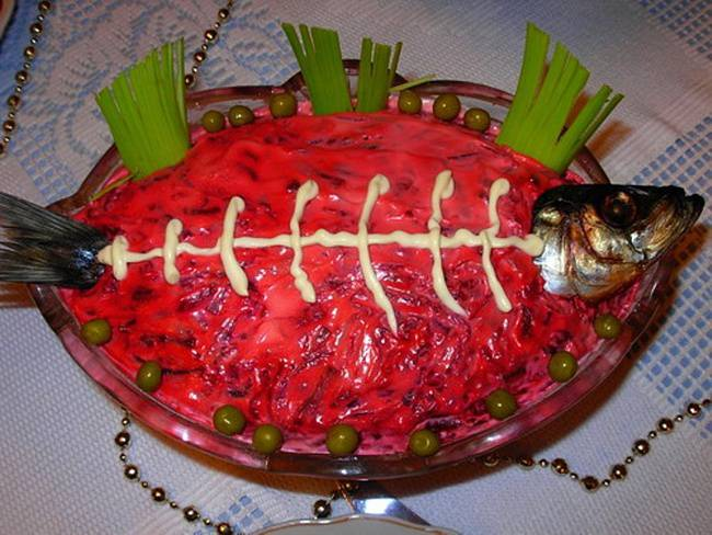 Может кому-то понравится оформление блюд))))