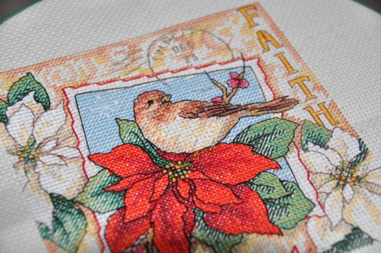 Рождественская птичка