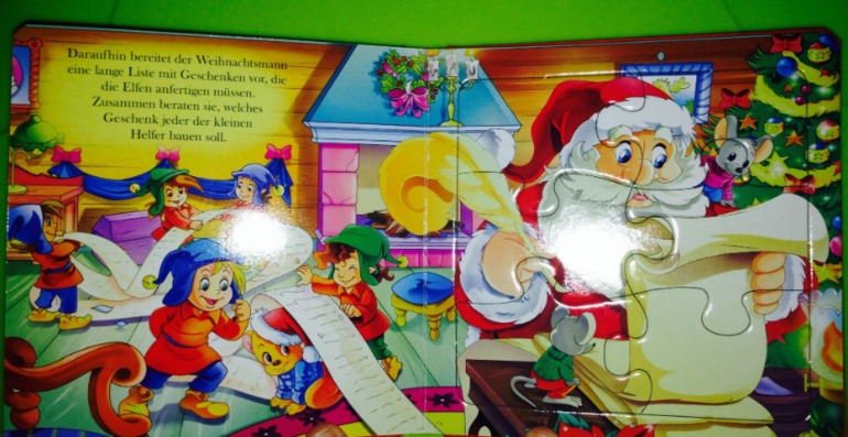 Немецкие книги паззлы.