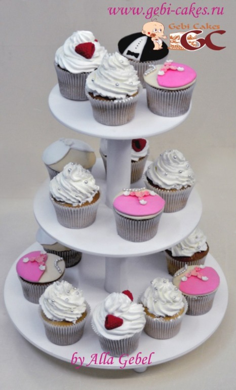 Хит сезона 2013. Свадебные капкейки