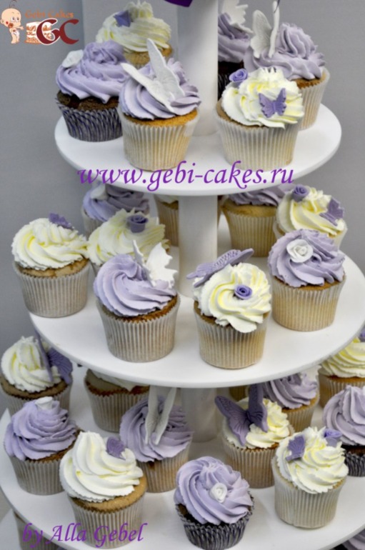 Хит сезона 2013. Свадебные капкейки