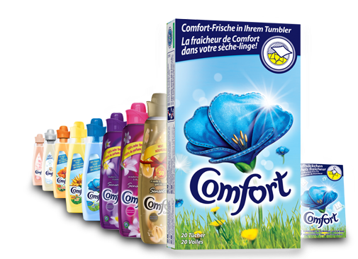 Продаю 1 упаковку Comfort для стиральных машин с сушкой (Унилевер, Швейцария)