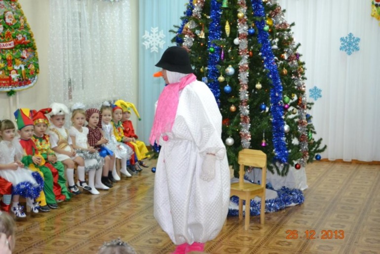 Елка дочки и сына.