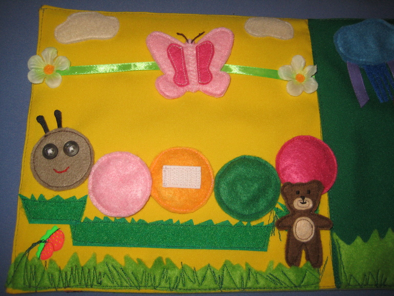 Книжка развивашка, мини версия)