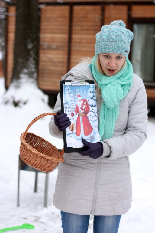 Волшебная встреча в лесу с дедушкой Морозом!