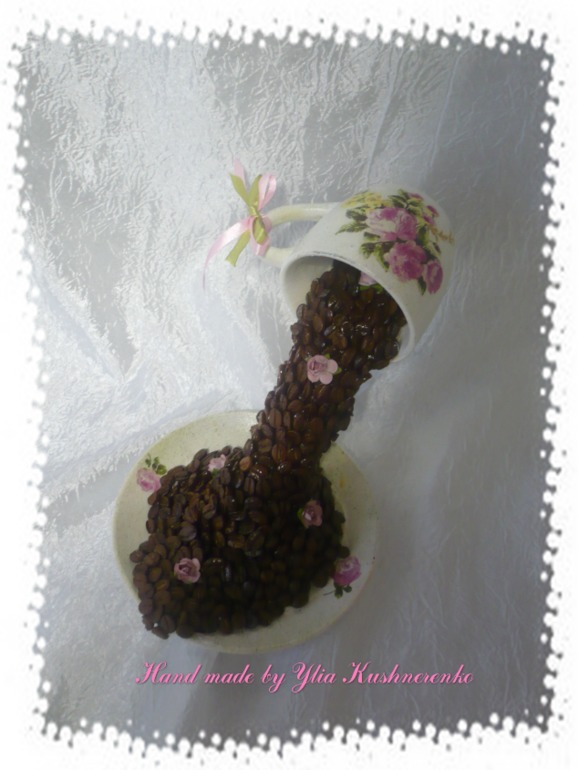 Набор: топиарий + ключница в стиле Шебби шик