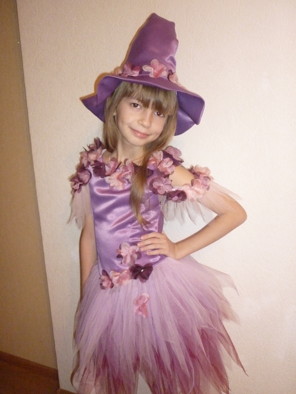 Новогодний костюм "Цветочная фея".