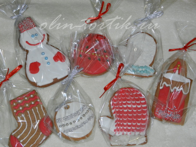 Еще пряники новогодние
