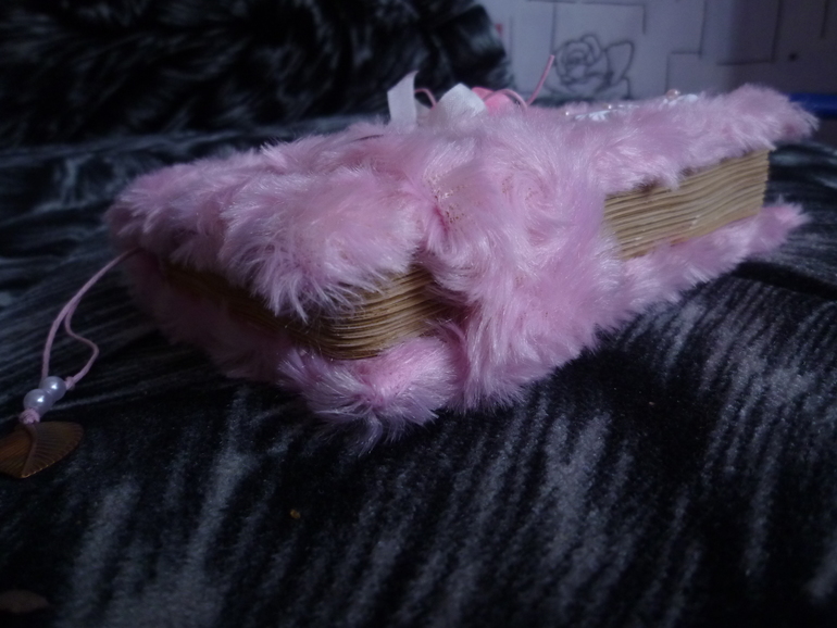 Пушистенький-мохнателький блокнотик