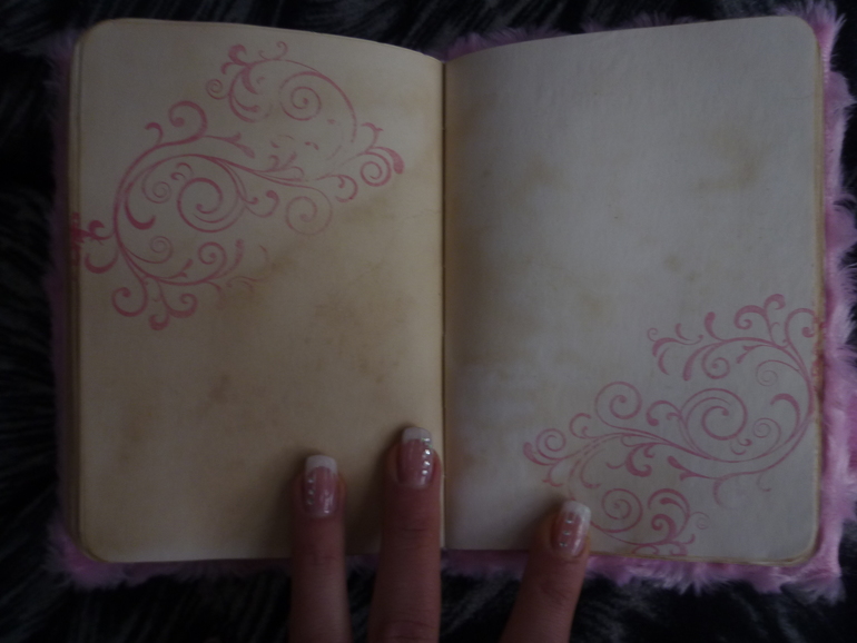 Пушистенький-мохнателький блокнотик