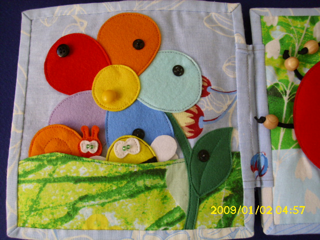 Развивающая книжечка