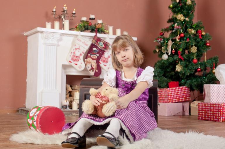 Новогодняя фотосессия. Красная шапочка и другие...