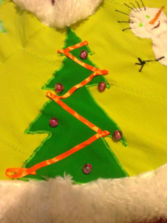 Круг под ёлку