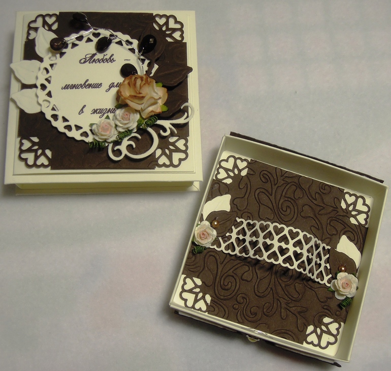 Мои первые коробочки для денежных подарков.