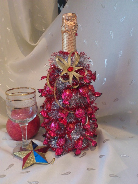 Мои бутылочки к Новому году