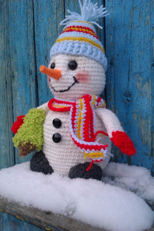 мой милый снеговичок