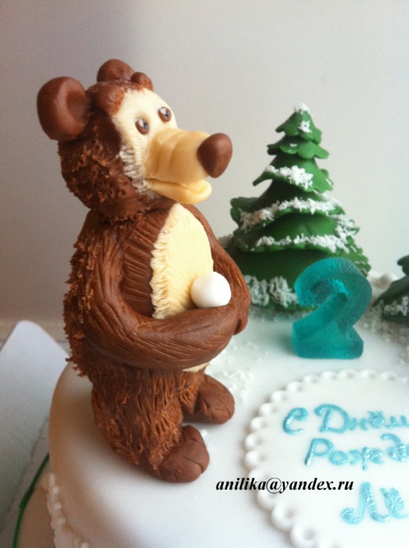 Маша и медведь. Зима :)