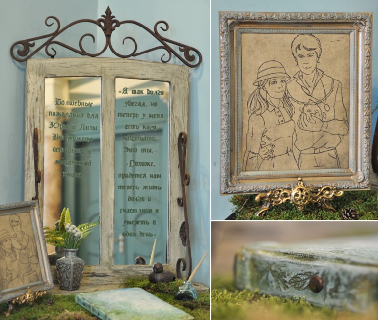 Волшебная лесная свадьба по мотивам мультфильма "Ходячий замок Хаула".