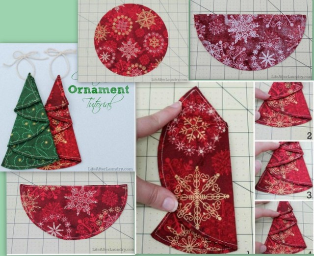 Салфетка Ёлка для новогоднего стола.