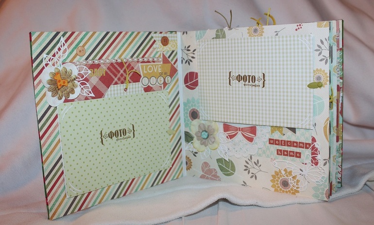 альбом "веселые зверята" для девочки