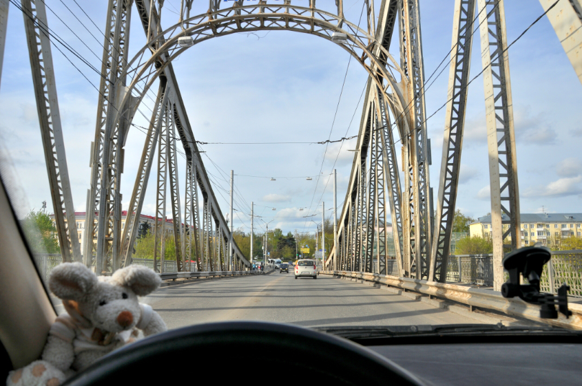 Староволжский мост. Построен в1897-1900 годы