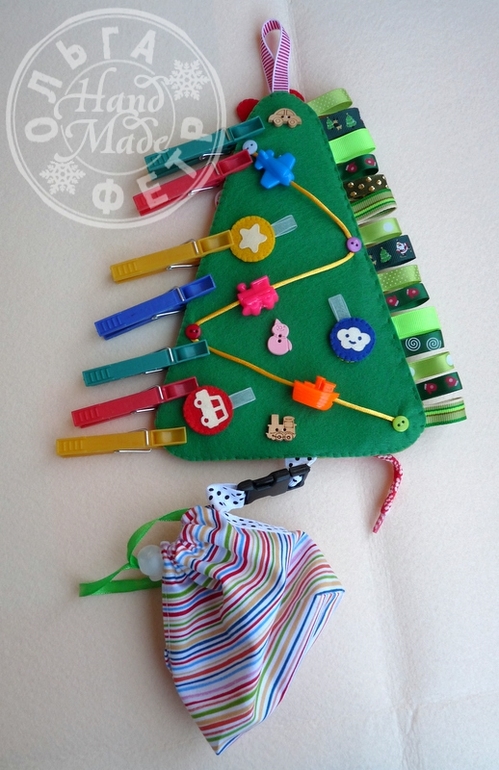 Ёлка - новогодняя развивашка