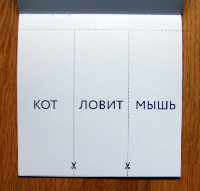 Новогодние подарочки :) Книжка для начинающих читателей