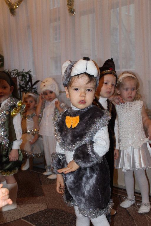 Елка в детском саду.