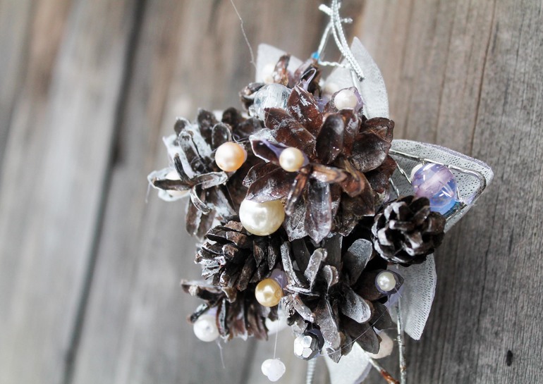 Декор из прищепок - опять очумелые ручки