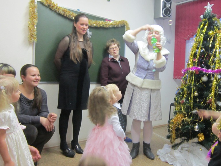 ТН Новый год. Тематическое занятие Снегурочка.