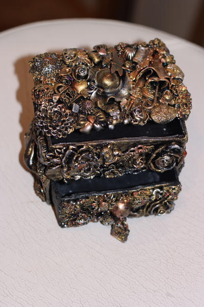 шкатулка для украшений) первый БОЛЬШОЙ опыт