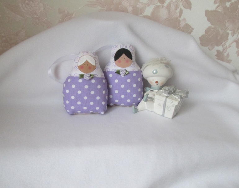 Матрешки елочные.