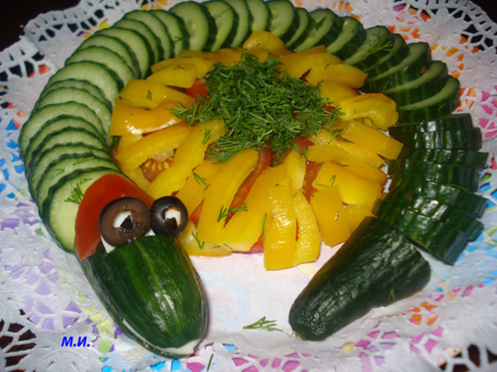 Стала я забывчивая до одури))) Меню на НГ 2014