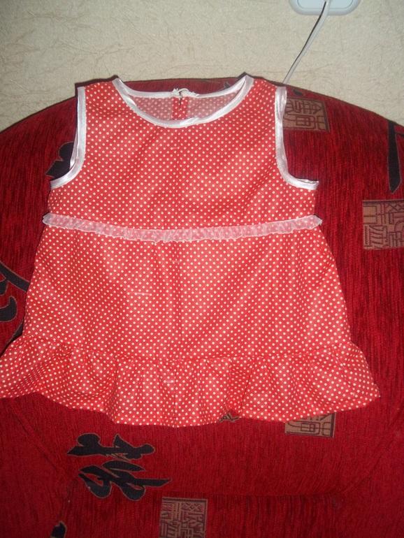 Костюмчик в горошек