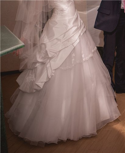 Очень красивое и нежное свадебное платье