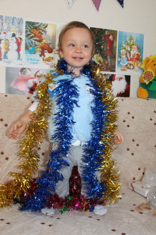 Вот и наша новогодняя посылка